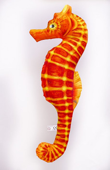 Sea Horse orange - 60 cm pillow