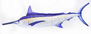 Atlantic blue marlin - 118 cm pillow