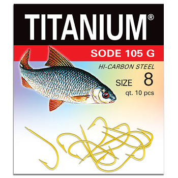 Háček Titanium SODE 105G - 10ks