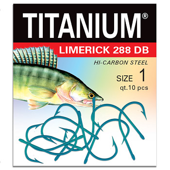 Háček Titanium LIMERICK 288DB - 10ks