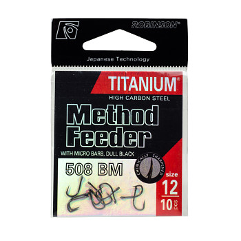 Háček Titanium Method Feeder 508 - 10ks