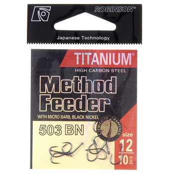 Háček Titanium Method Feeder 503 - 10ks