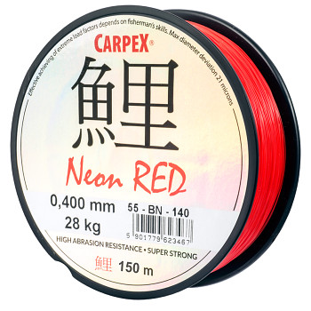 Vlasec Carpex Neon Red / 150m