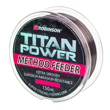 Vlasec Titan Power Method Feeder  / 150m - hnědý