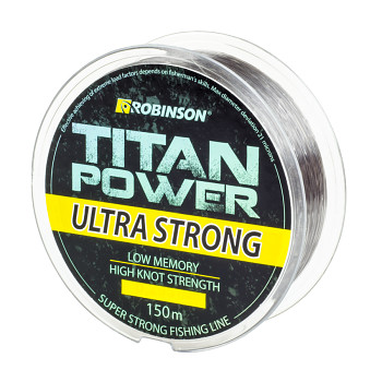 Vlasec Titan Power Ultra Strong / 150m - světle šedý