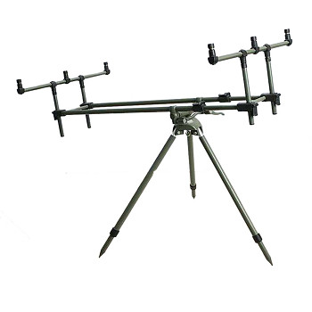 Stojan Tripod / 3 pruty - zelený