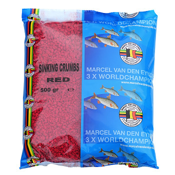 Dodatek zanętowy MVDE Sinking Crumbs Red 500 g