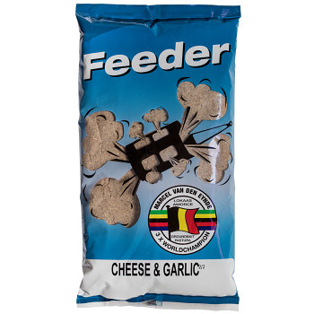 Zanęta MVDE Feeder Cheese & Garlic 2/2 1 kg (12)