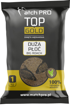 TOP GOLD DUŻA PŁOĆ Zanęta MatchPro 1kg