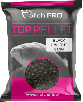 BLACK HALIBUT Drilled 8mm Pellet MatchPro 700g