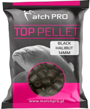 BLACK HALIBUT Drilled 14mm Pellet MatchPro 700g