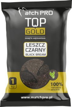 TOP GOLD LESZCZ CZARNY Zanęta MatchPro 1kg