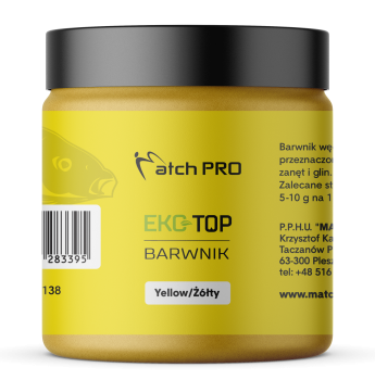 Barwnik Zanętowy EKO-TOP Matchpro Żółty 120g