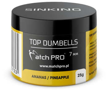 TOP DUMBELLS PINEAPPLE 7mm / 25g MatchPro