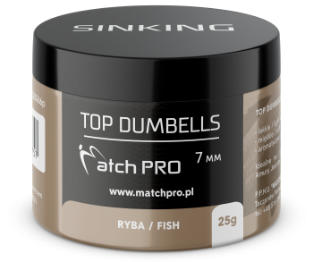 TOP DUMBELLS FISH 7mm / 25g MatchPro