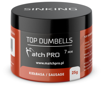 TOP DUMBELLS SAUSSAGE 7mm / 25g MatchPro