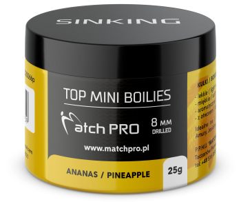 TOP BOILIES Kulki PINEAPPLE 8mm / 25g MatchPro