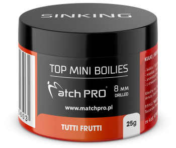 TOP BOILIES Kulki TUTTI FRUTTI 8mm / 25g MatchPro