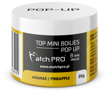 TOP BOILIES POP UP Kulki PINEAPPLE 8mm/20 MatchPro