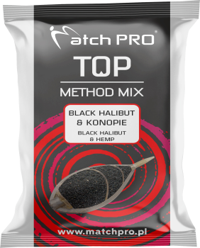 BLACK HALIBUT & KON METHODMIX Zanęta Matchpro 700g