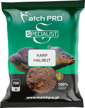 SPECIALIST KARP HALIBUT Zanęta MatchPro 700g