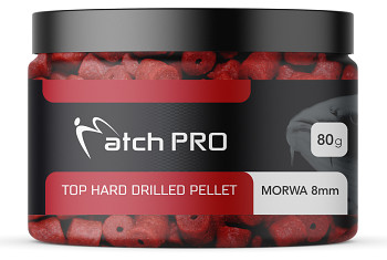 TOP HARD MORWA 8mm DRILLED Pellet MatchPro  80g