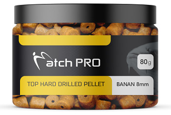 TOP HARD Banan 8mm DRILLED Pellet MatchPro  80g