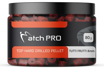 TOP HARD Tutti Frutti 12mm DRILLED Pellet MatchPro  80g