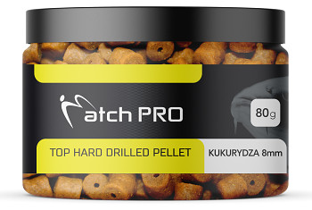 TOP HARD KUKURYDZA 8mm DRILLED Pellet MatchPro  80g