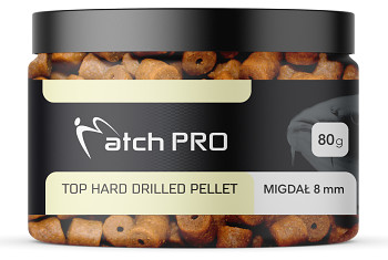 TOP HARD MIGDAŁ 8mm DRILLED Pellet MatchPro  80g