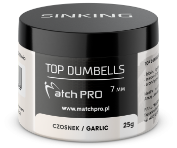 TOP DUMBELLS GARLIC 7mm / 25g MatchPro