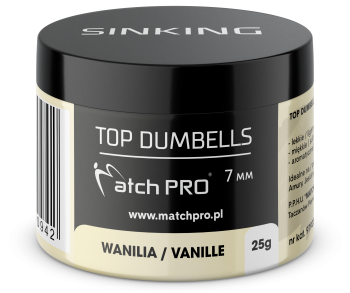 TOP DUMBELLS VANILLE 7mm / 25g MatchPro