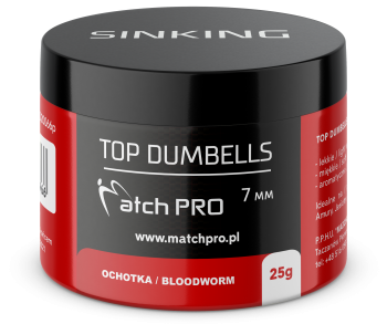 TOP DUMBELLS BLOODWORM 7mm / 25g MatchPro