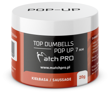 TOP DUMBELLS POP-UP SAUSSAGE 7mm / 20g MatchPro