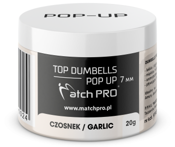 TOP DUMBELLS POP-UP GARLIC 7mm / 20g MatchPro