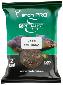 SPECIALIST KARP WĄTROBA Zanęta MatchPro 2kg