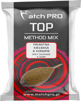 METHODMIX PIKANTNA KIEŁBASA & KONOPIE Zanęta MatchPro 700g