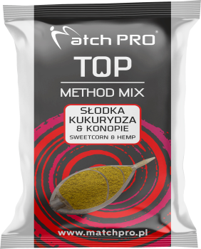 METHODMIX SŁODKA KUKURYDZA & KONOPIE Zanęta MatchPro 700g