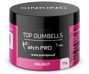 TOP DUMBELLS HALIBUT 7mm / 25g MatchPro