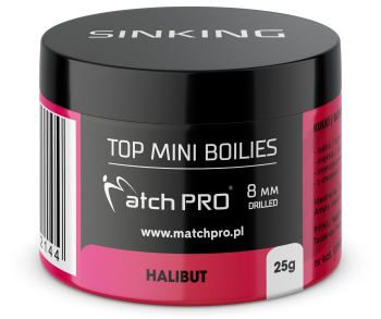 TOP BOILIES Kulki HALIBUT 8mm / 25g MatchPro