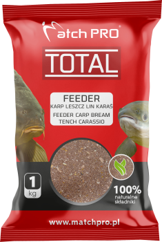 TOTAL FEEDER KARP LESZCZ LIN Zanęta MatchPro 1kg