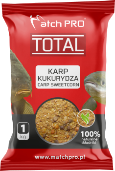 TOTAL KARP KUKURYDZA Zanęta MatchPro 1kg