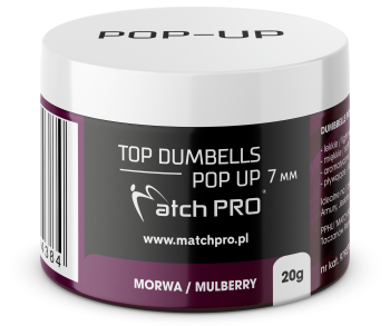 TOP DUMBELLS POP UP MULBERRY 7mm / 20g MatchPro