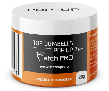 TOP DUMBELLS POP UP ORANGE CHOCO 7mm /20g MatchPro