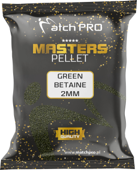 GREEN BETAINE 2mm PELLET MASTERS MatchPro 700g