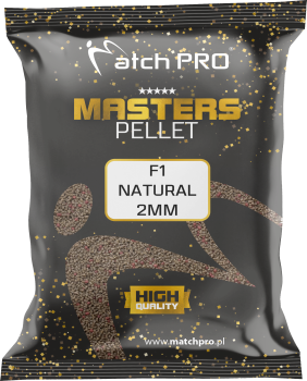 F1 NATURAL 2mm PELLET MASTERS MatchPro 700g