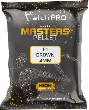 F1 BROWN 4mm PELLET MASTERS MatchPro 700g