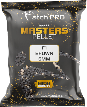 F1 BROWN 6mm PELLET MASTERS MatchPro 700g