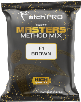 METHODMIX MASTERS F1 BROWN Zanęta Matchpro 700g