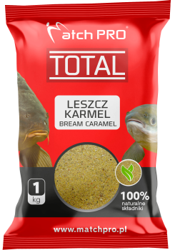 TOTAL LESZCZ KARMEL Zanęta MatchPro 1kg